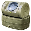 The Mizer Composter and Rain Water Collector in Khaki