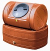 The Mizer Composter and Rain Water Collector in Terra Cotta